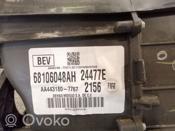 Fiat 500E Commande de chauffage et clim 68106048AH