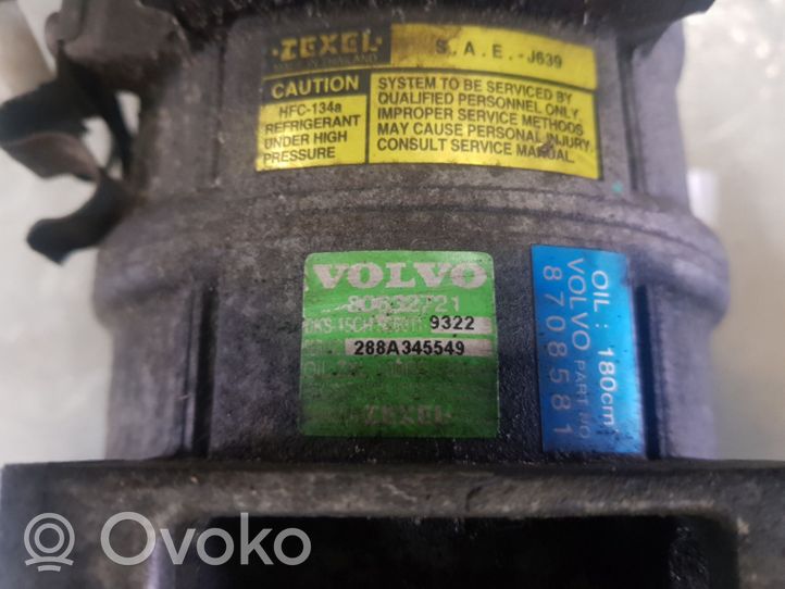Volvo S40, V40 Air conditioning (A/C) compressor (pump) 8708581
