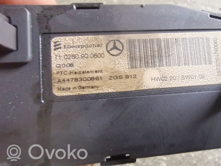 Mercedes-Benz Vito Viano W447 Elektrinis salono pečiuko radiatorius A4478300861