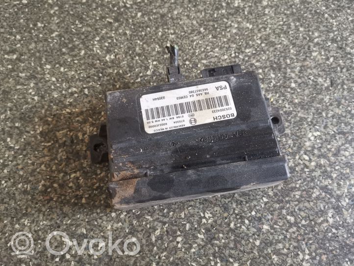 Citroen C4 I Picasso Citu veidu vadības bloki / moduļi 0263004233