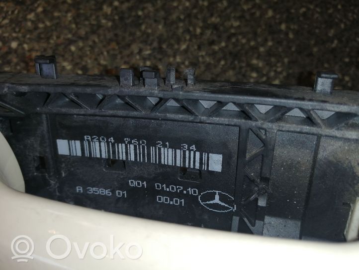 Mercedes-Benz E W212 Takaoven ulkokahvan kehys A2047602134