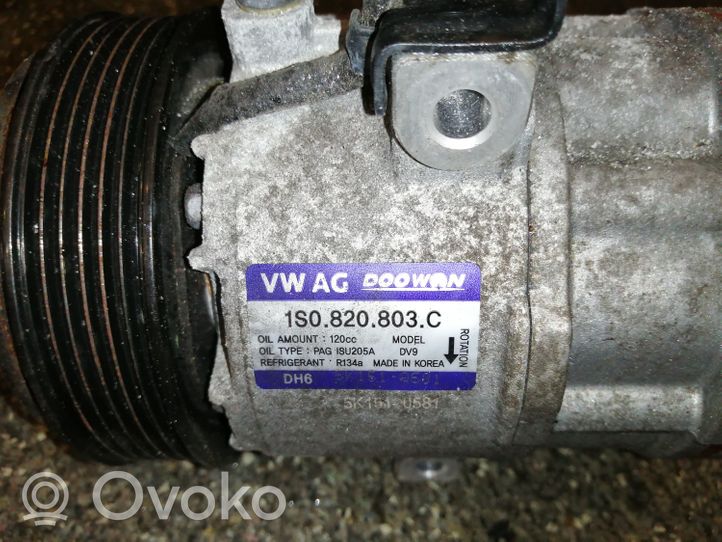 Skoda Citigo Compressore aria condizionata (A/C) (pompa) 1S0820803C