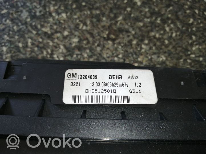 Opel Astra H Elektrinis salono pečiuko radiatorius 13204089