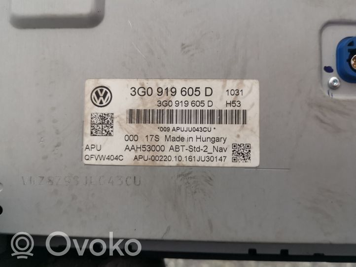 Volkswagen Touran III Radija/ CD/DVD grotuvas/ navigacija 3G0919605D