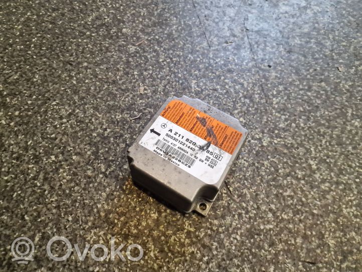 Mercedes-Benz E W211 Airbag control unit/module 2118203385