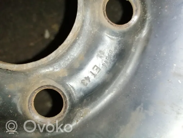 Skoda Fabia Mk1 (6Y) Cerchione in acciaio R14 6Q0601027F