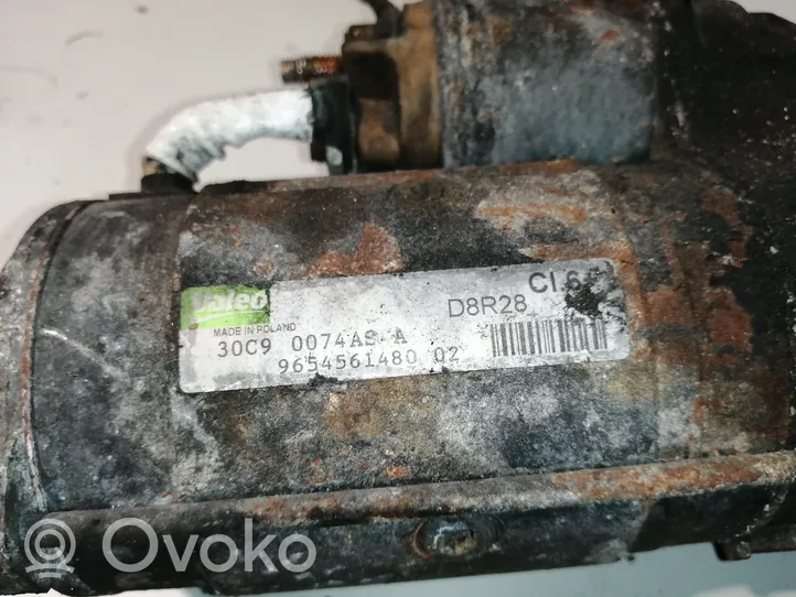 Citroen C5 Starter motor 9654561480