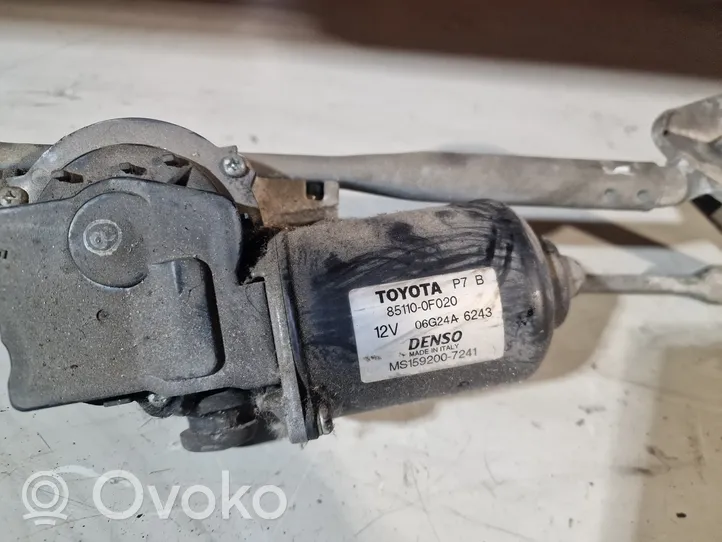 Toyota Corolla Verso AR10 Tringlerie et moteur d'essuie-glace avant 851100F020