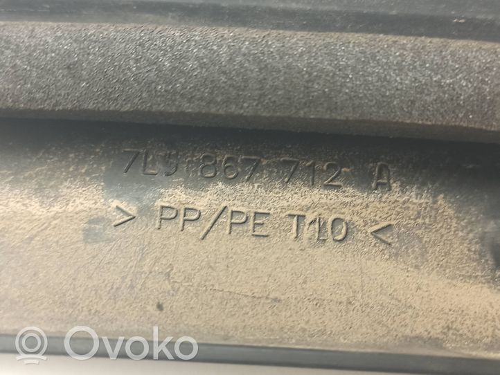 Porsche Cayenne (9PA) Poszycie / Tapicerka tylnej klapy bagażnika 7L5867712A