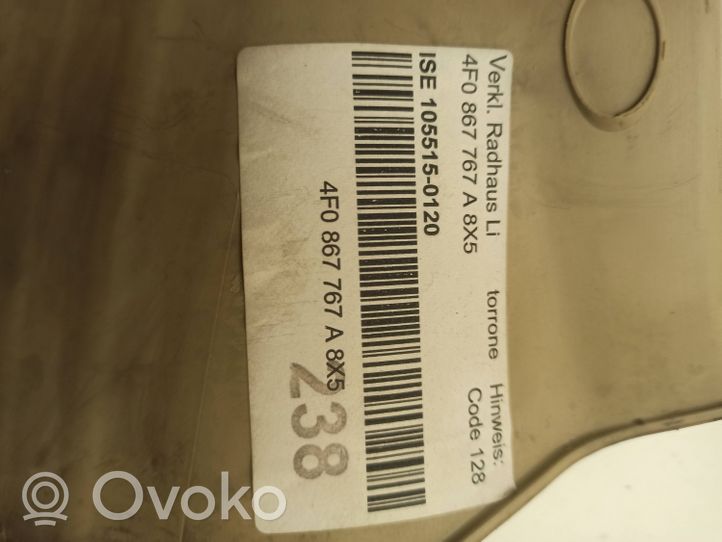 Audi A6 S6 C6 4F Rear seat side bottom trim 4F0867767A