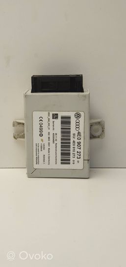 Audi A8 S8 D3 4E Module de pression des pneus 4E0907273