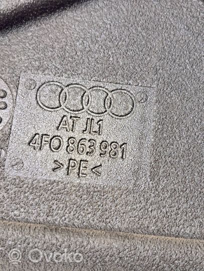 Audi A6 S6 C6 4F Kita galinių durų apdailos detalė 4F0863981A