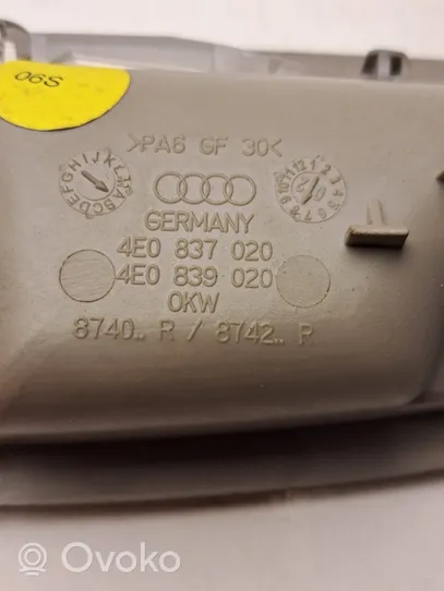 Audi A8 S8 D3 4E Etuoven sisäkahva 4E0837020