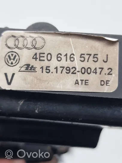 Audi A8 S8 D3 4E ESP acceleration yaw rate sensor 4E0616575J