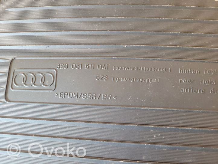 Audi A4 S4 B8 8K Car floor mat set 8E0061511041