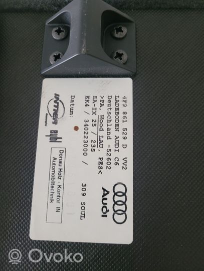 Audi A6 S6 C6 4F Tavaratilan pohjan tekstiilimatto 4F9861529D