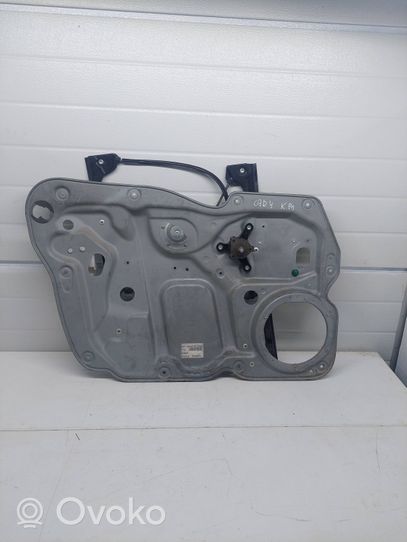 Volkswagen Caddy Front door manual window regulator 1T0837755