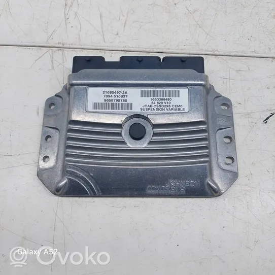 Peugeot 407 Module de contrôle de boîte de vitesses ECU 9658798780