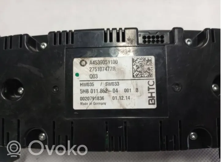 Smart ForTwo II Radion pystyantenni A4539051100