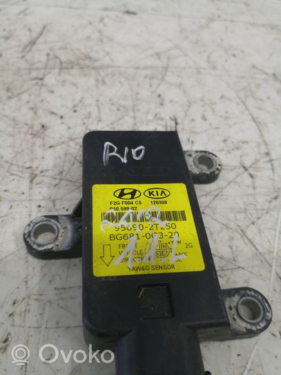 KIA Rio ESP acceleration yaw rate sensor 956902T250