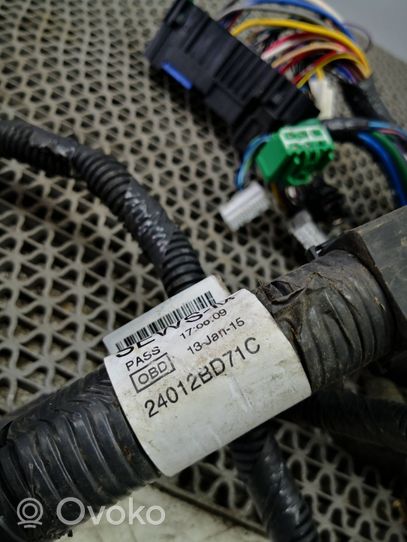 Nissan Qashqai Engine installation wiring loom 24012BD71C