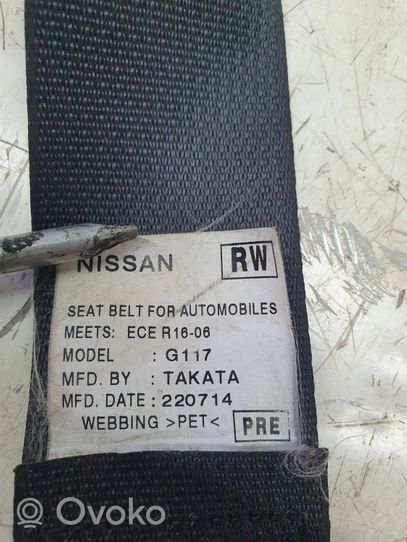 Nissan Qashqai Etuistuimen turvavyö 868844EA2A