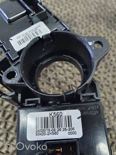 Hyundai i30 Leva/interruttore dell’indicatore di direzione e tergicristallo 934101M531