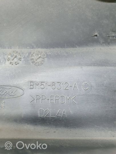 Ford Focus Déflecteur d'air de radiateur de refroidissement BM518312A