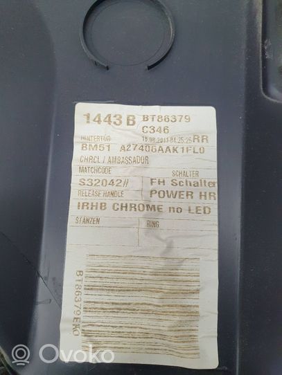 Ford Focus Verkleidung Tür hinten BM51A27406A