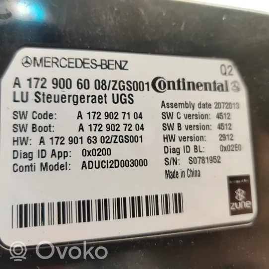Mercedes-Benz CLS C218 X218 Inne wyposażenie elektryczne A1729006008