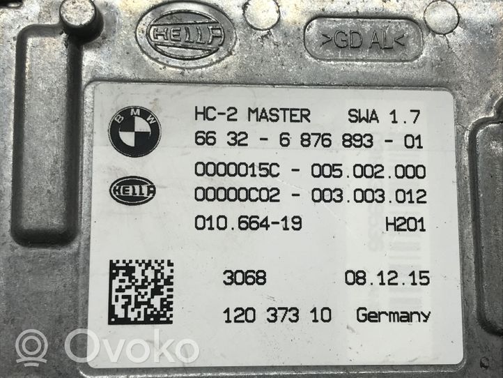 BMW 3 F30 F35 F31 Moduł / Czujnik martwego pola 6876893