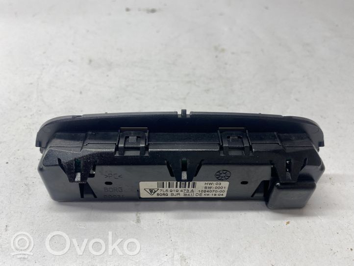 Porsche Cayenne (9PA) Monitor del sensore di parcheggio PDC 7L5919473A