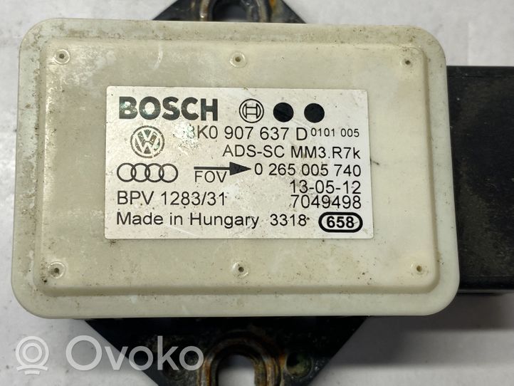 Audi A5 8T 8F Capteur d'accélération 8K0907637