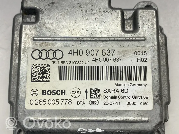 Audi A8 S8 D4 4H Altri dispositivi 4H0907637