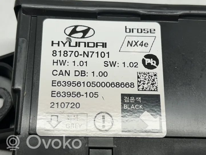 Hyundai Tucson IV NX4 Inne wyposażenie elektryczne 81870N7101