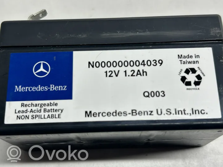 Mercedes-Benz CLA C117 X117 W117 Akku N000000004039