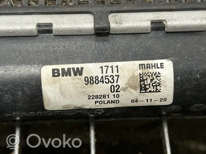 BMW 2 F45 Radiador del refrigerante 9884537