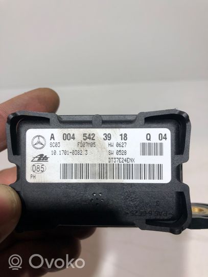 Mercedes-Benz ML W164 ESP acceleration yaw rate sensor 0045423918