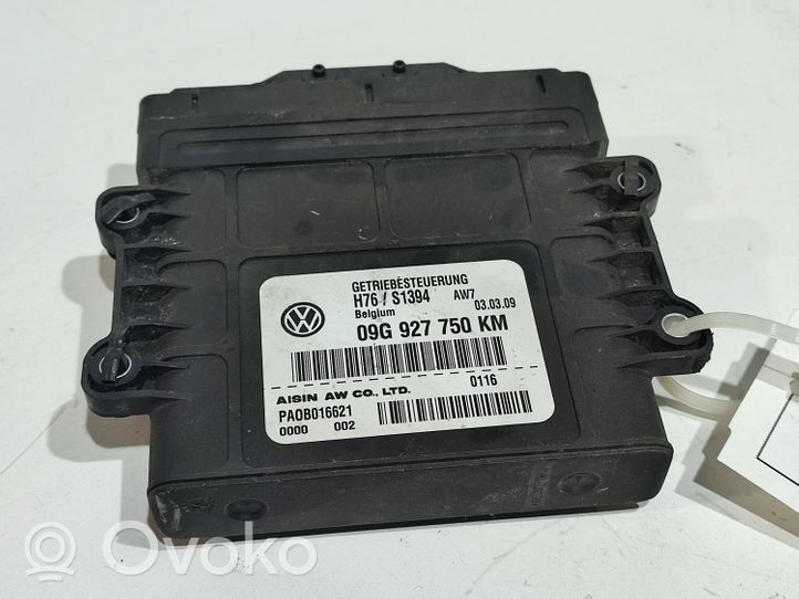 Volkswagen Tiguan Module de contrôle de boîte de vitesses ECU 09G927750KM