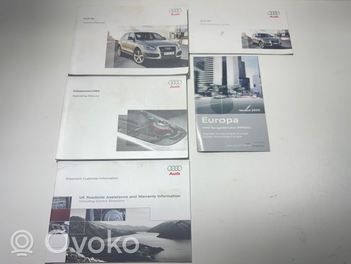 Audi Q5 SQ5 Serviso knygelė 