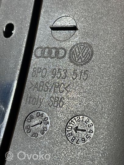 Audi A3 S3 8P Ohjauspyörän pylvään verhoilu 8P0953515
