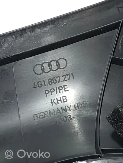 Audi A7 S7 4G Copertura del rivestimento del sottoporta anteriore 4G1867271