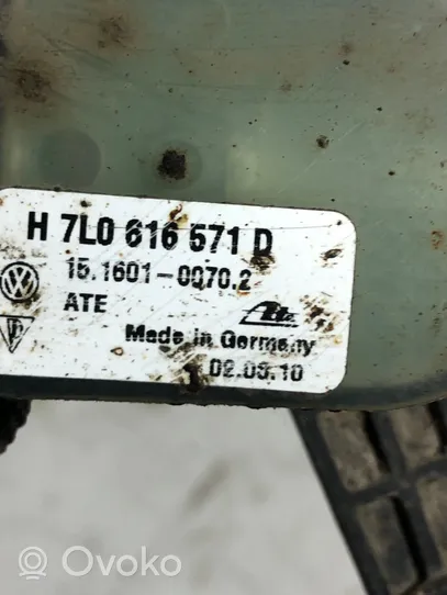 Audi Q7 4L Galinės pakabos aukščio daviklis 7L0616571D