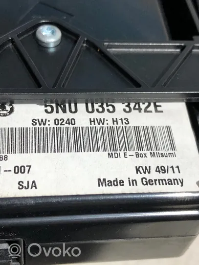 Volkswagen Tiguan Controllo multimediale autoradio 5N0035342E