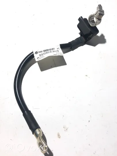 Audi A4 S4 B8 8K Negative earth cable (battery) 8X0915181