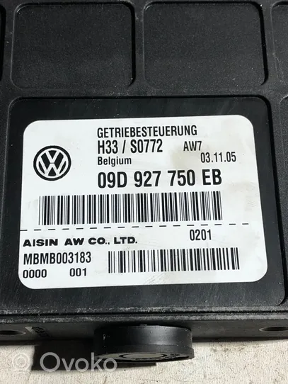 Volkswagen Touareg I Module de contrôle de boîte de vitesses ECU 09D927750EB