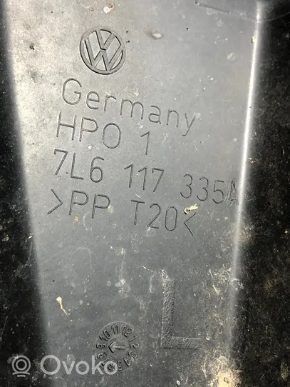 Volkswagen Touareg I Prowadnica powietrza intercoolera 7L6117335a