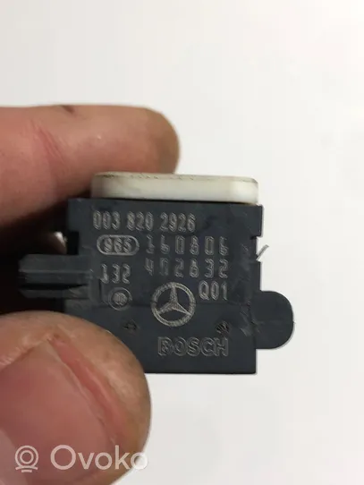 Mercedes-Benz ML W164 Capteur de collision / impact de déploiement d'airbag 0038202926