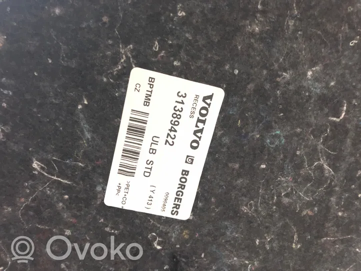 Volvo XC60 Tappetino di rivestimento del bagagliaio/baule 31389422