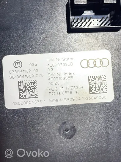 Audi Q7 4L Unidad de control/módulo del control remoto 4L0907335B